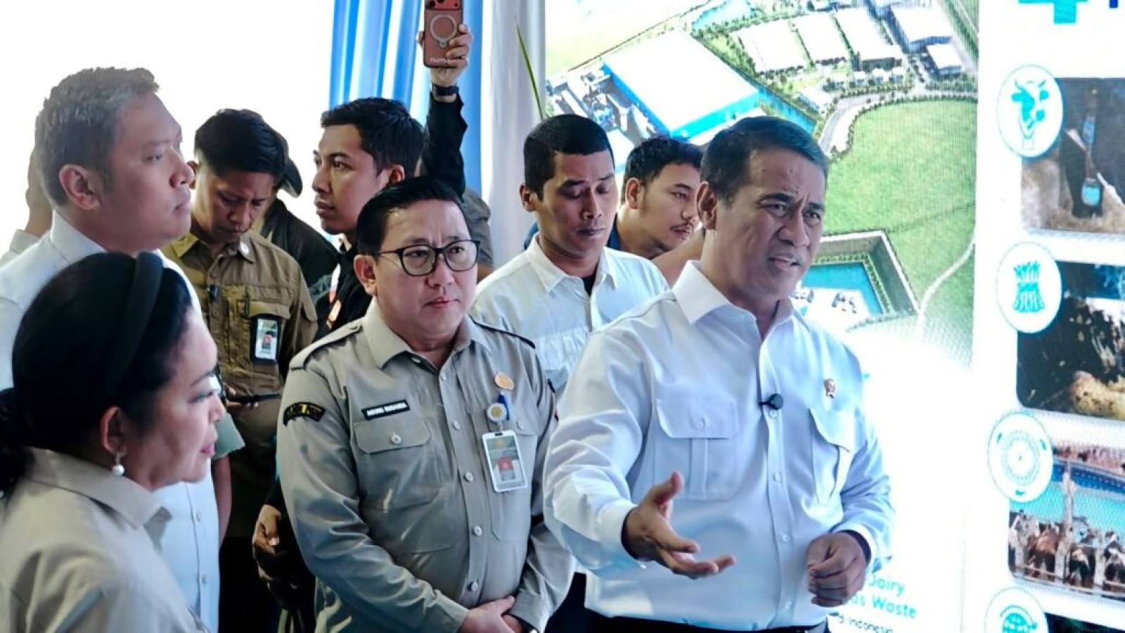 Mentan Amran Pacu Swasembada Susu Lewat Investasi Peternakan Modern Terbesar di Indonesia